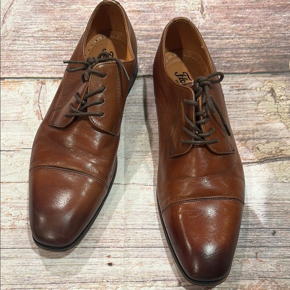 Florsheim Sz 10D Postino Cap Toe Oxford in Cognac • NEW! main image 10